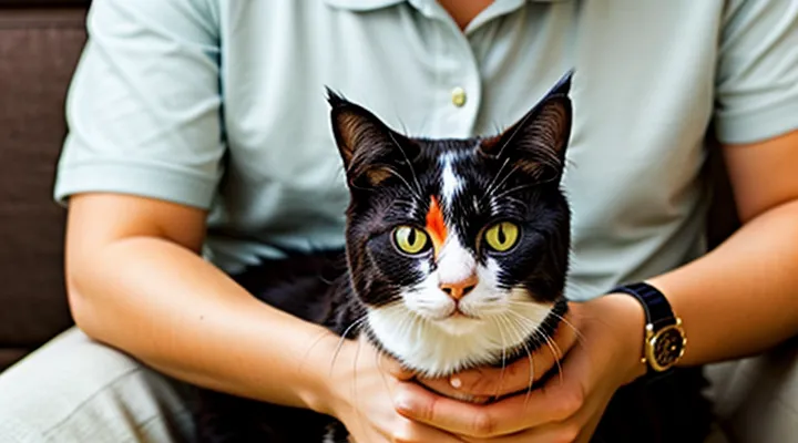 Instruction: what to do if a cat doesn't like to be held.
