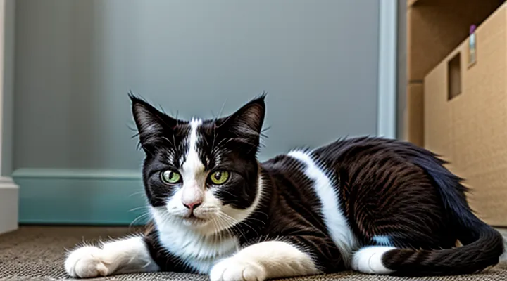 Instruction: what to do if a cat has become lethargic and apathetic.