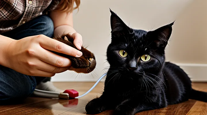 Instruction: what to do if a cat has become too dependent on you.