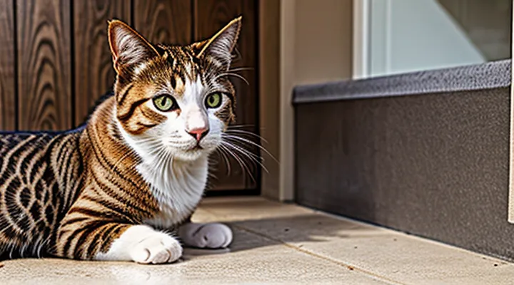 Instruction: what to do if a cat has diarrhea.