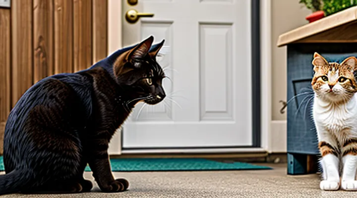 Instruction: what to do if a cat has started stealing money.