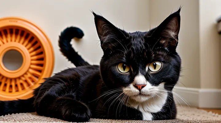 Instruction: what to do if a cat has stopped grooming itself.