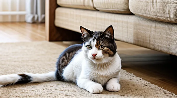 Instruction: what to do if a cat is afraid of dust.