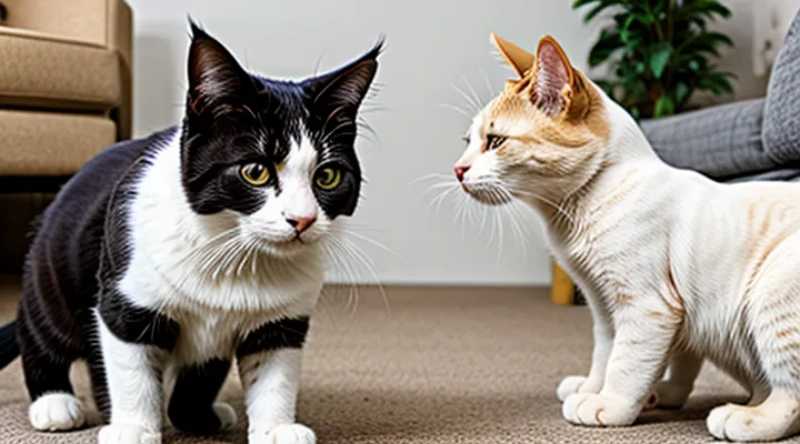 Instruction: what to do if a cat is afraid of guests.