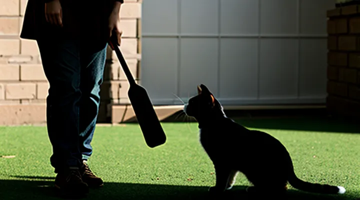 Instruction: what to do if a cat is afraid of its own shadow. Instruction: what to do if a cat is afraid of its own shadow.