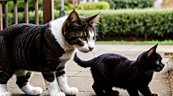 Instruction: what to do if a cat is afraid of men.