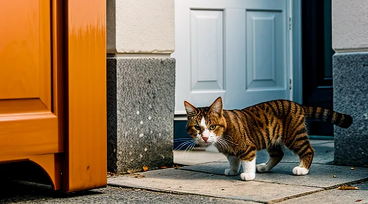 Instruction: what to do if a cat is afraid of you.