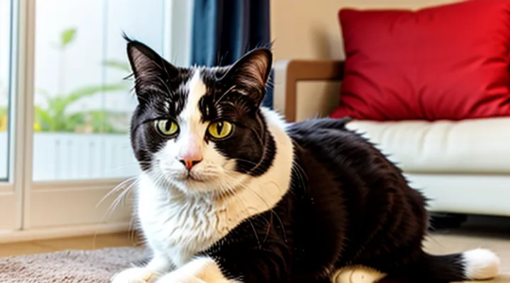 Instruction: what to do if a cat is constantly grooming itself.