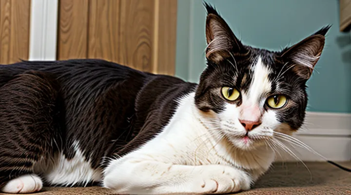 Instruction: what to do if a cat is constipated.