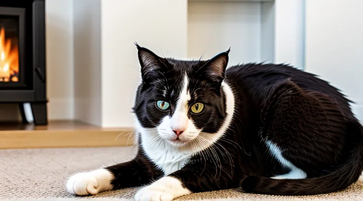 Instruction: what to do if a cat licks and chews woolen items.