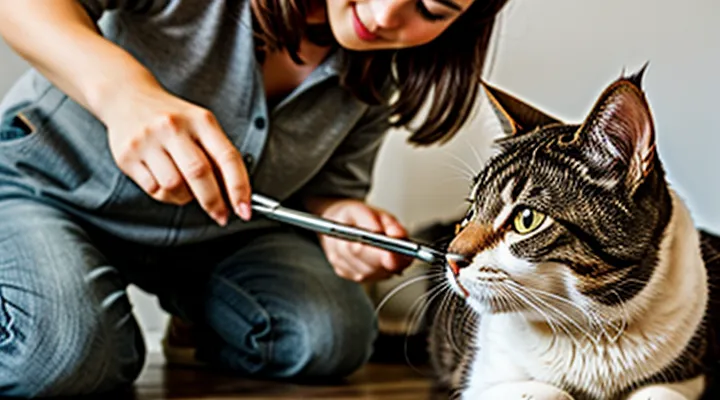 Instruction: what to do if a cat won't let you trim its claws.