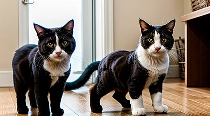 Instruction: what to do if cats in the house are fighting.