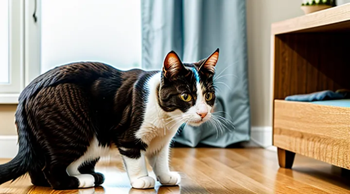 Instruction: what to do if your cat is too skittish.