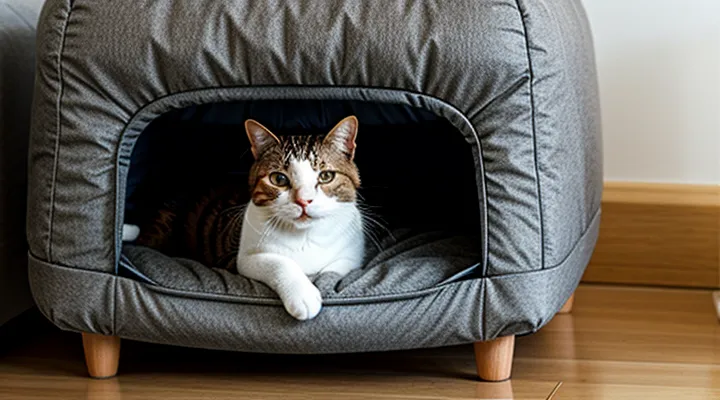 Instruction: why a cat always chooses the most uncomfortable place to sleep.