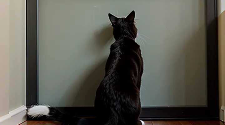 Instruction: why a cat arches its back when you pet it.