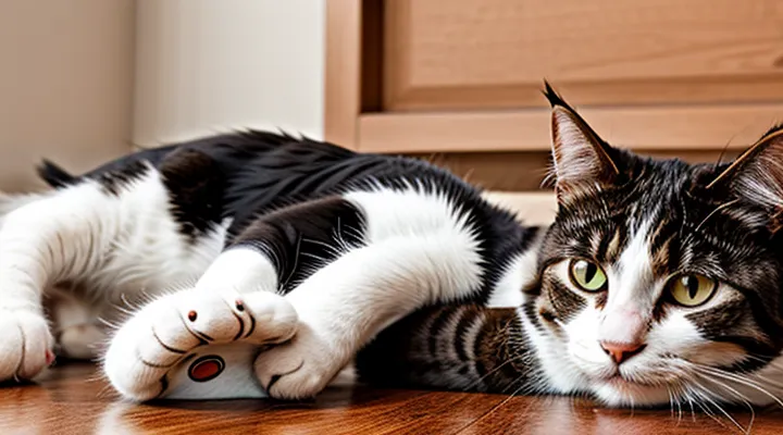 Instruction: why a cat doesn't like its paws being touched.