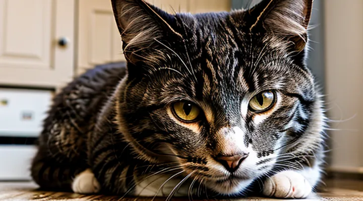 Instruction: why a cat «kneads» you with its claws out.