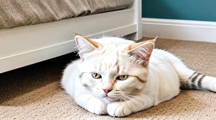 Instruction: why a cat loves to sleep at your feet so much.