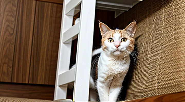 Instruction: why a cat loves to sleep in hard-to-reach places so much.