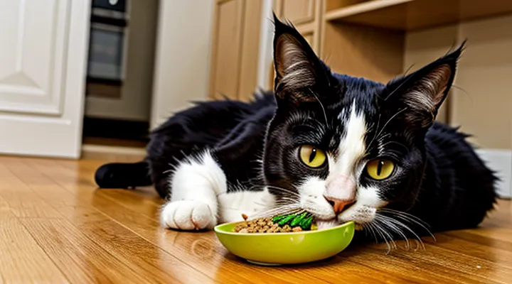 Instruction: why a cat plays with its food before eating it.