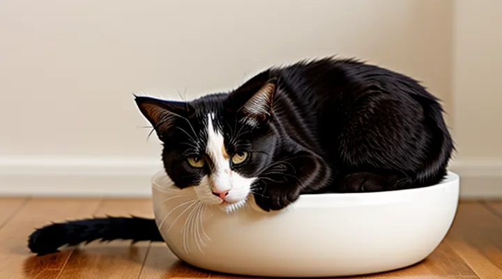 Instruction: why a cat sleeps curled up in a ball.