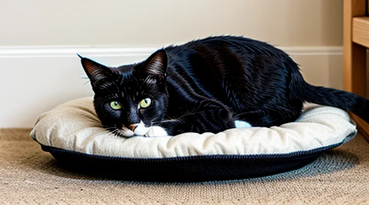 Instruction: why a cat sleeps on your things.