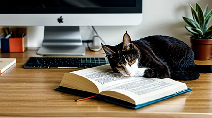 Instruction: why a cat sleeps on your workspace.