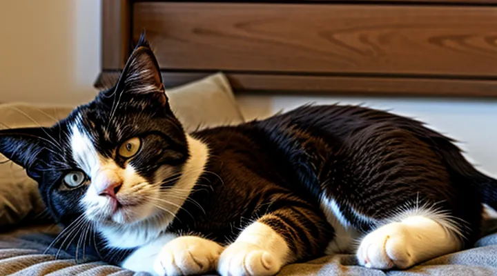 Instruction: why a cat sleeps with its head to the north.