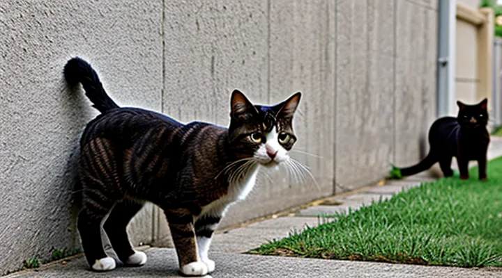 Instruction: why a cat suddenly starts running up the walls.