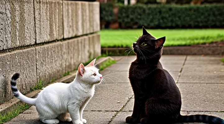 Instruction: why a cat «talks» to itself.
