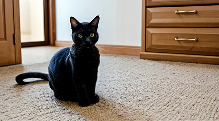 Instruction: why a cat «talks» to you when you come home.