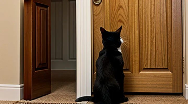 Instruction: why cats don't like closed doors.