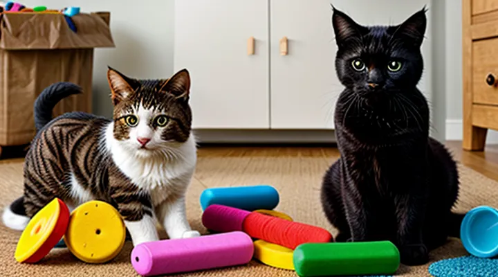 Instruction: why cats ignore expensive toys and play with trash.