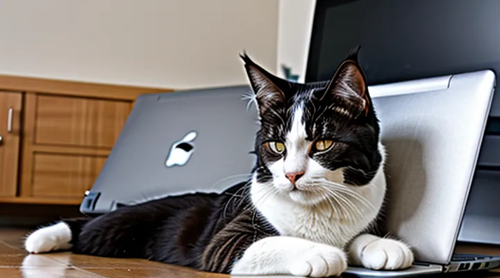 Instruction: why cats love to sleep on laptops so much.