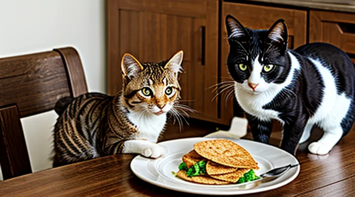 Instruction: why cats steal food from the table and how to deal with it.
