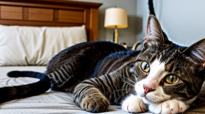 Instruction: why your cat wakes you up at night.