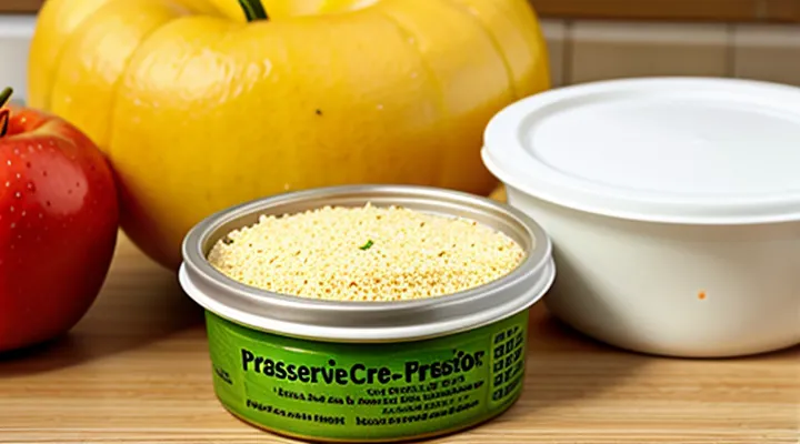 «Preservative-Free» Food: The Main Lie on the Packaging.