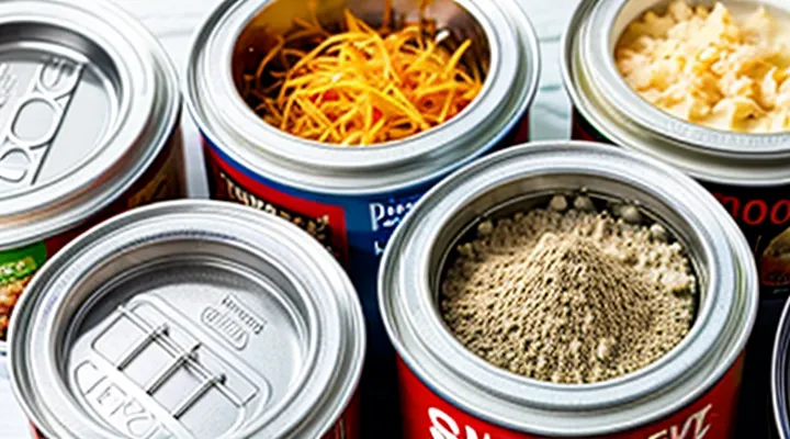 Wet Food in a Can: What Secret Does the Packaging Hide.