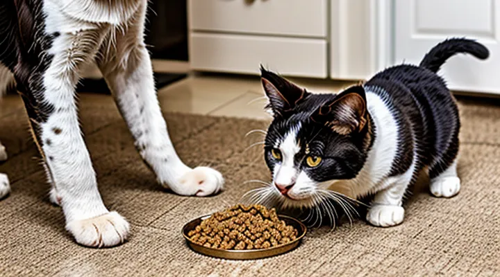 Why It Is Dangerous to Feed a Cat Dog Food.